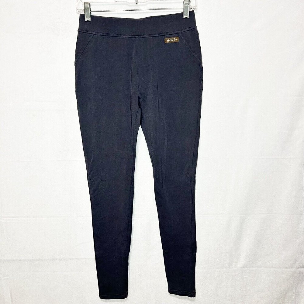Matilda Jane Women's Gray Cul-de-Sac Sandy Pants Pull-on Leggings Sz M (26x27)